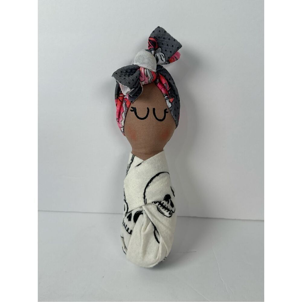 Dreadful Stitch Rattle Doll - Handmade